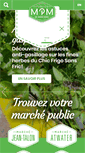 Mobile Screenshot of marchespublics-mtl.com