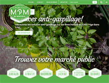 Tablet Screenshot of marchespublics-mtl.com